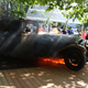Image for article titled Burning Bentley Almost Kills A Ferrari Enzo At The Concorso
